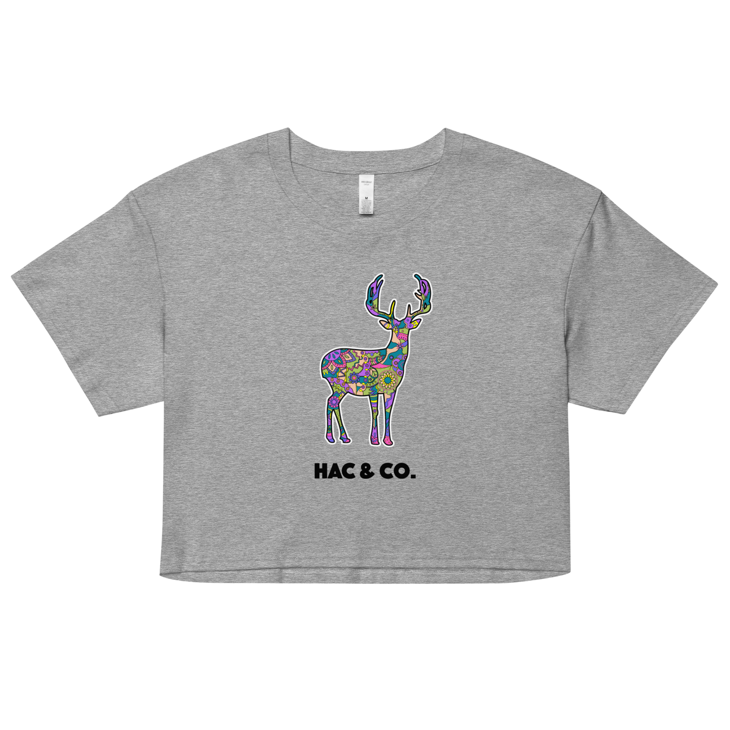 Horny Deer 005 Women’s crop top