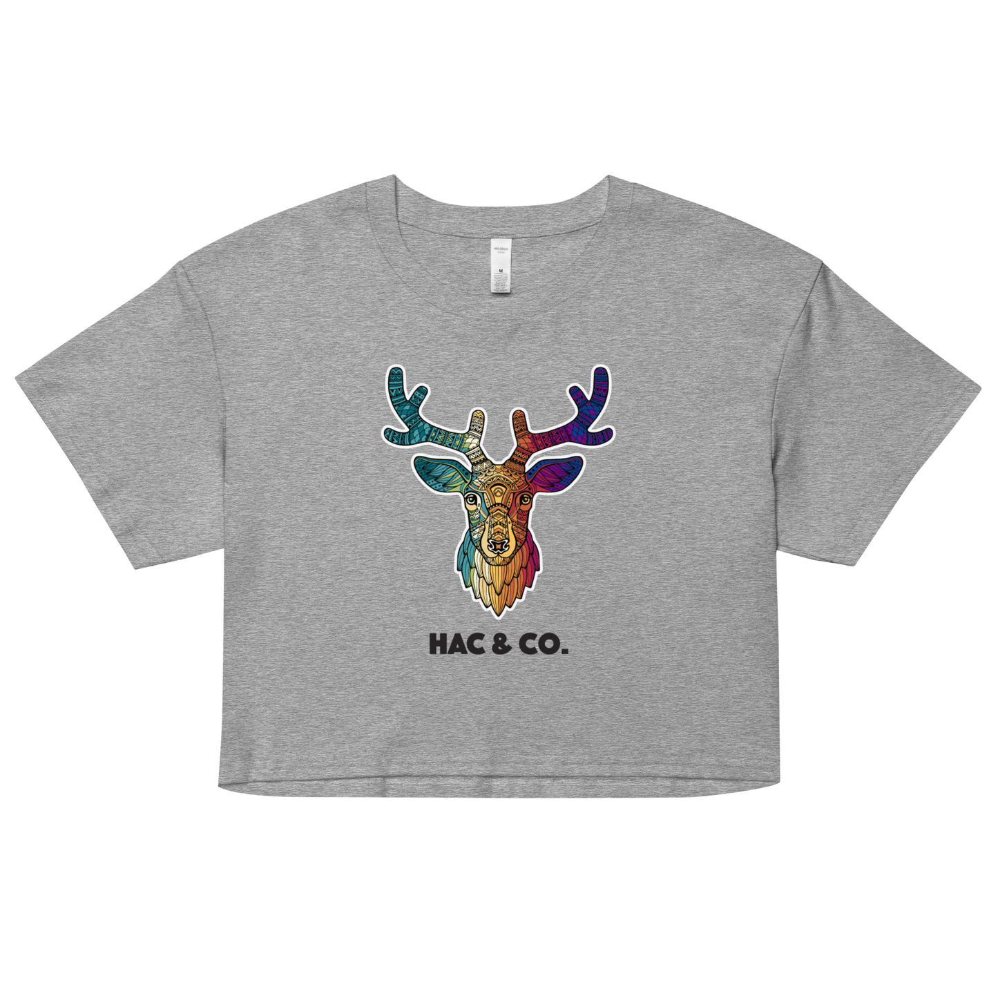 Horny Deer 004 Women’s crop top