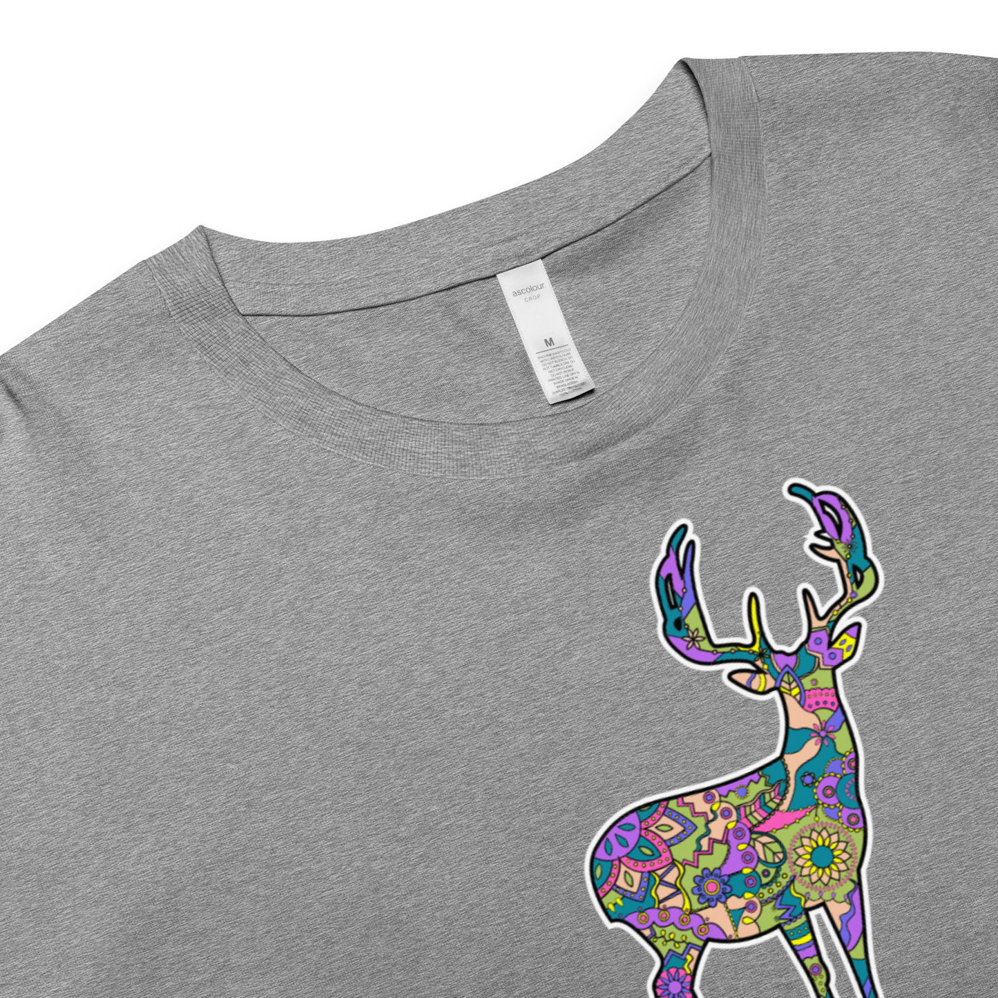 Horny Deer 001 Women’s crop top