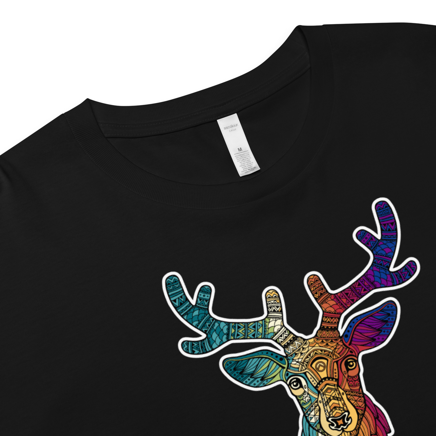 Horny Deer 004 Women’s crop top