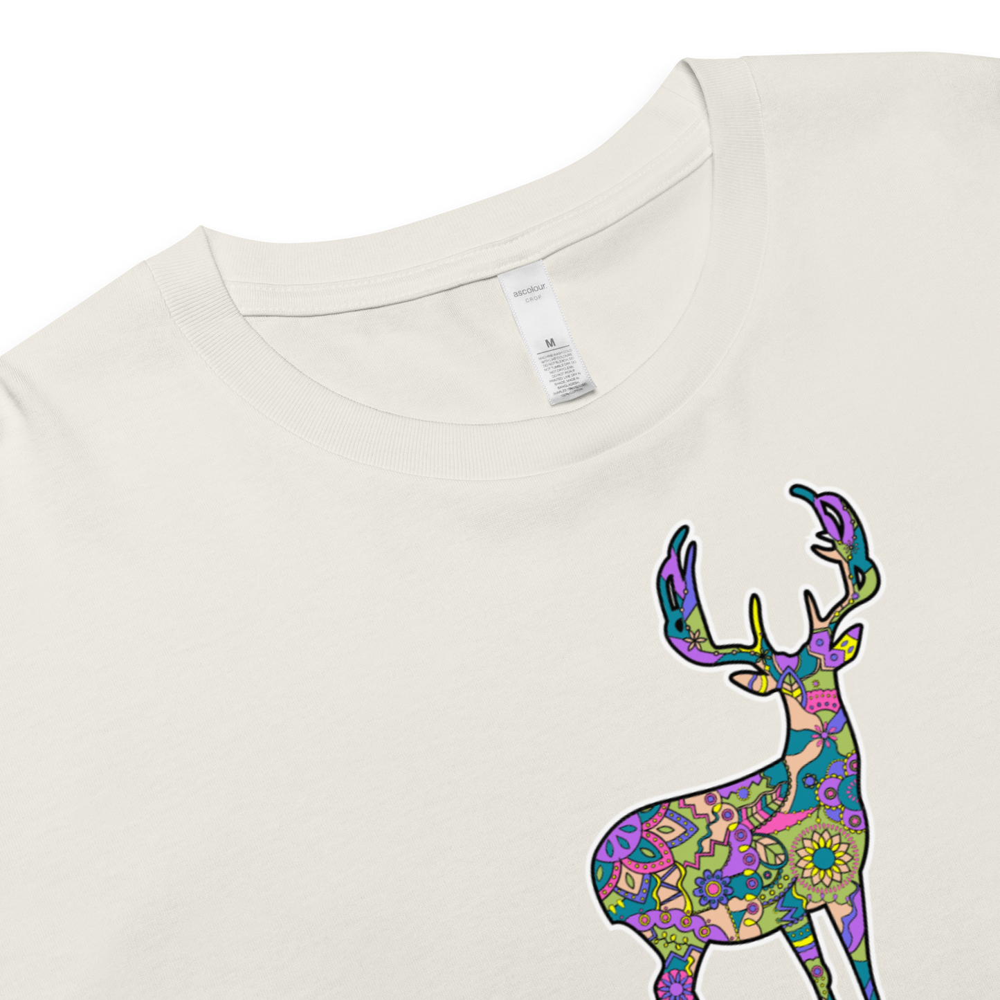 Horny Deer 001 Women’s crop top